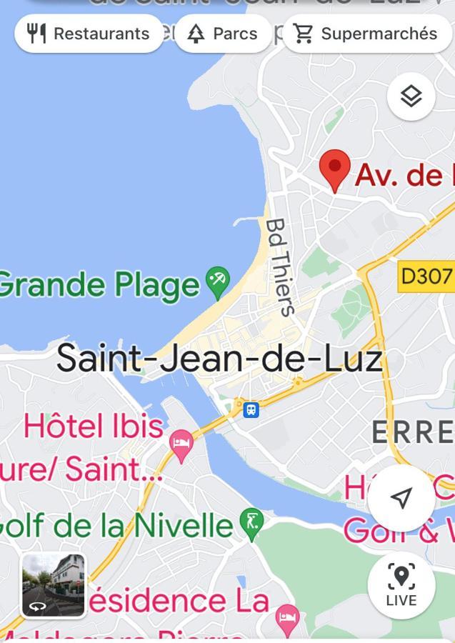 2 Pieces A 300M De La Grande Plage - 2 A 5 Couchages Saint-Jean-de-Luz Bagian luar foto